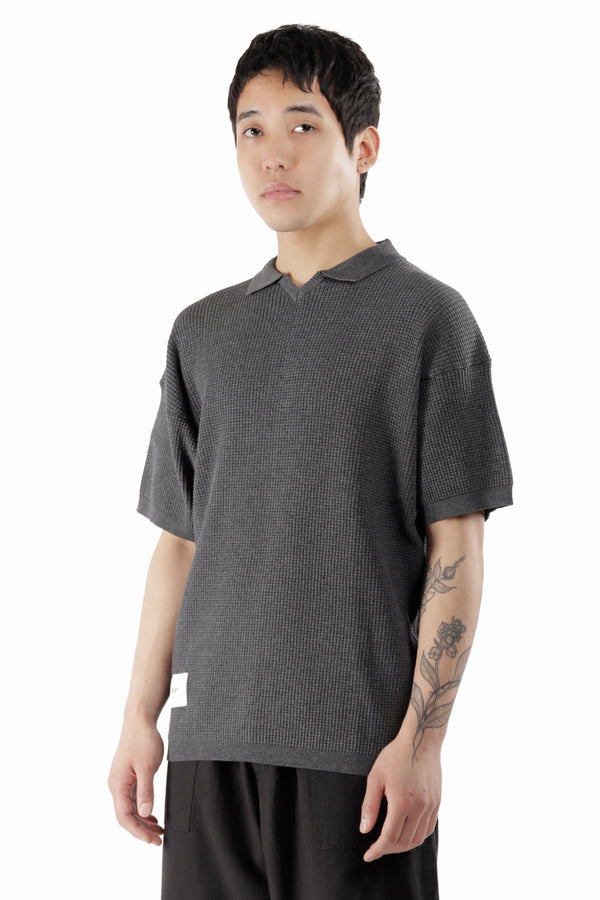 P.a.m. Perks And Mini DUP COTTON POLY KNITTED SWEATER GREY