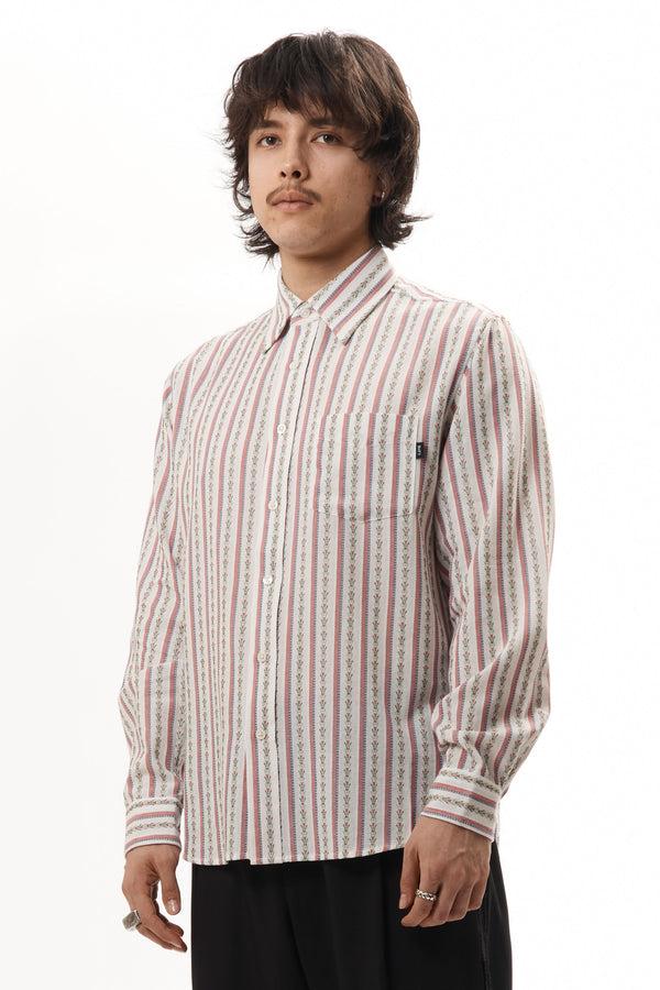 P.a.m. Perks And Mini Flower Striped Shirt Multicolour