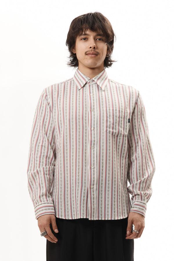 P.a.m. Perks And Mini Flower Striped Shirt Multicolour