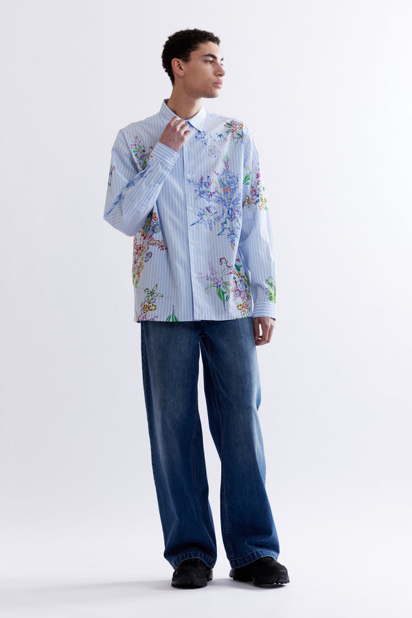 P.a.m. Perks And Mini FRACTAL STRIPE SHIRT - COCO STAR