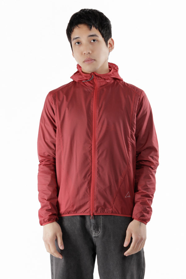 p.a.m. perks and mini Hue Packable Wind Jacket Dark Red