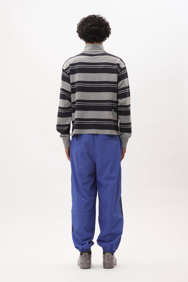 P.a.m. Perks And Mini LINES IN TIME STRIPE MOCK NECK LS TOP