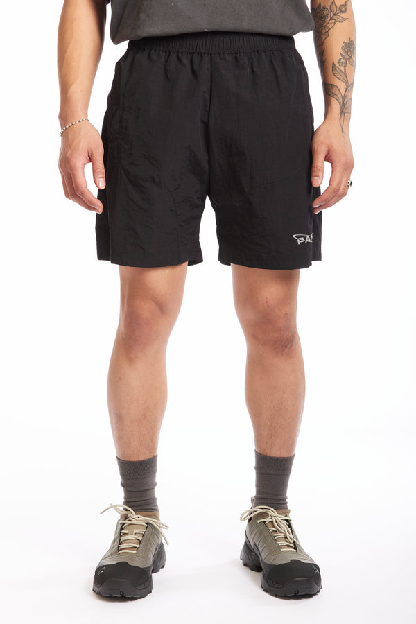 P.a.m. Perks And Mini LUNACY FREE WHEELING TRACK SHORTS - BLACK