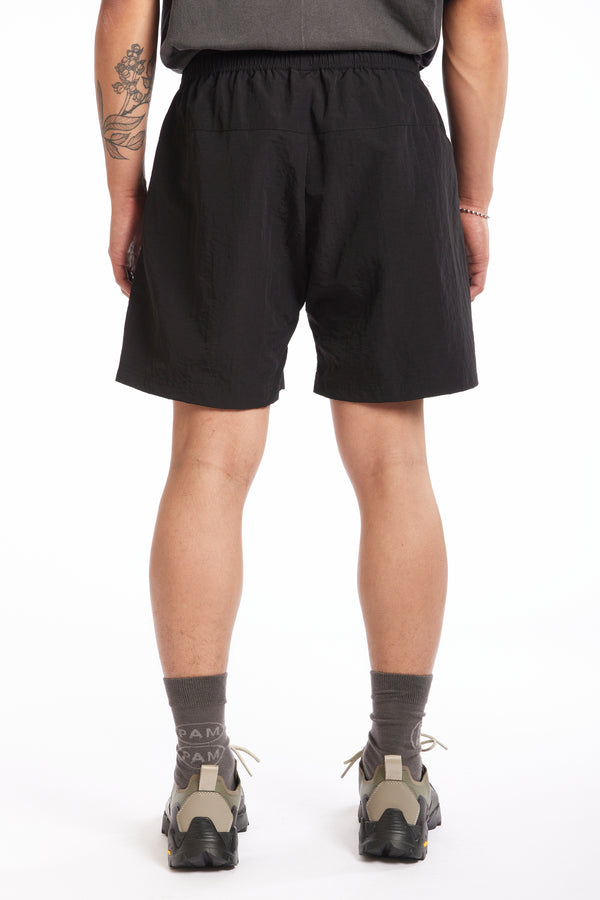 P.a.m. Perks And Mini LUNACY FREE WHEELING TRACK SHORTS - BLACK