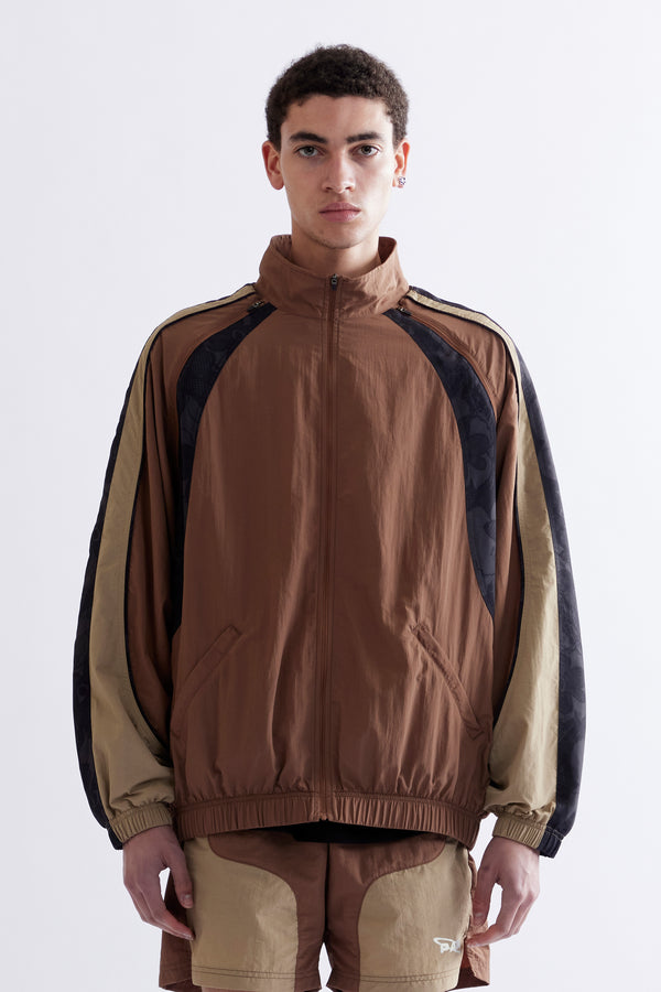 p.a.m. perks and mini LUNACY TRACKTION ZIP THRU TRACK JACKET