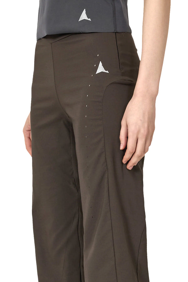 P.a.m. Perks And Mini Marva Compression Flared Pants Dark Brown
