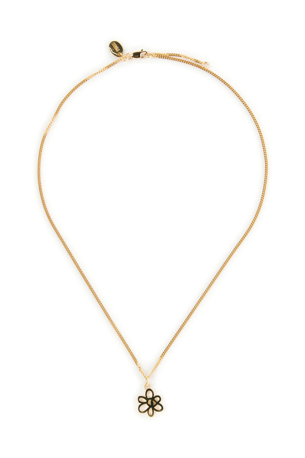 p.a.m. perks and mini OUTLINE GESTURES NECKLACE - GOLD