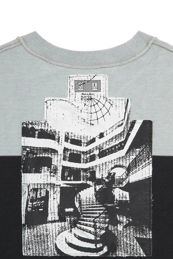 P.a.m. Perks And Mini OVERDYE STRIPE SHORT SLEEVE CREW NECK