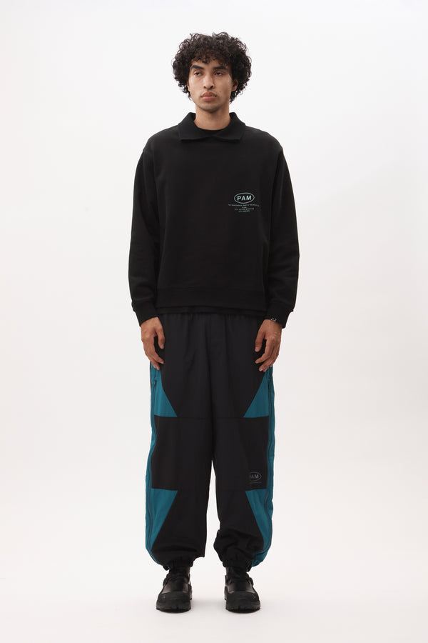 P.a.m. Perks And Mini AKTIV-8 TRACKPANT - BLACK TEAL