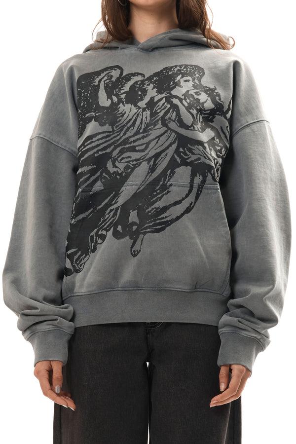 P.a.m. Perks And Mini Angels Hoodie Black Wash