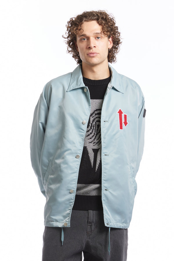 P.a.m. Perks And Mini ARROW COACH JACKET GREY