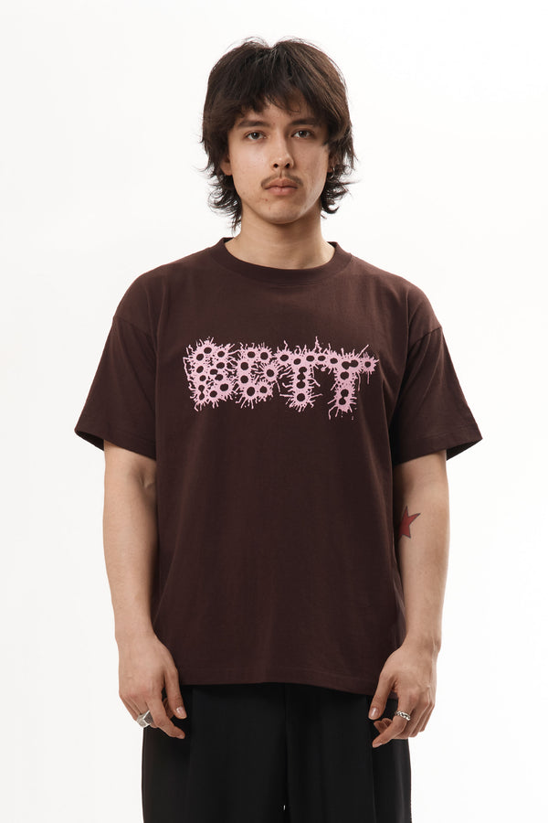 p.a.m. perks and mini BANG Logo Tee Brown