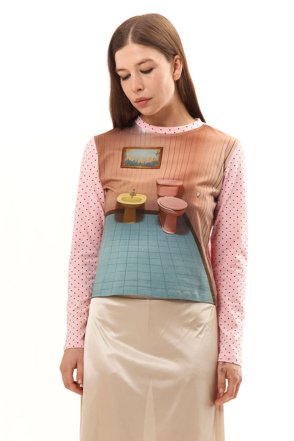 P.a.m. Perks And Mini BATHROOM T-SHIRT