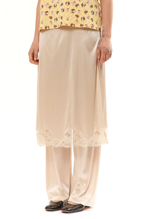 p.a.m. perks and mini BEIGE LINGERIE TROUSER