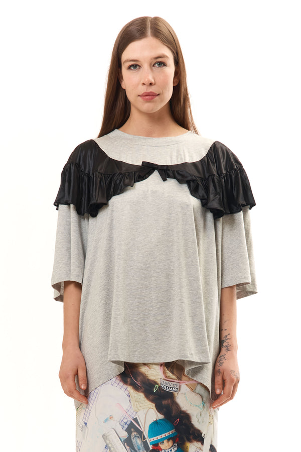 p.a.m. perks and mini BLACK CURTAIN T SHIRT