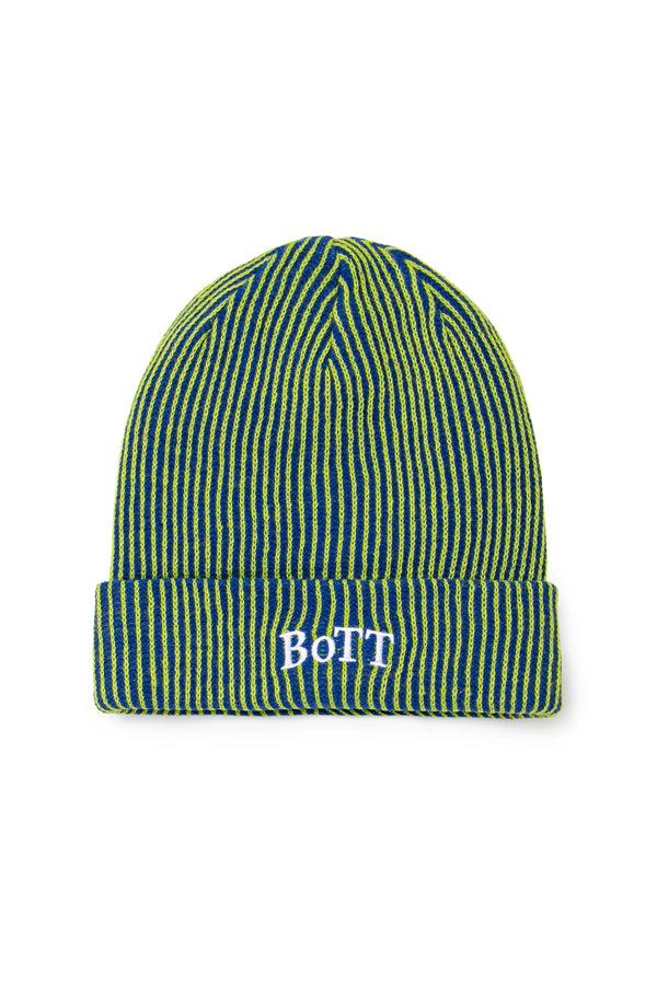 p.a.m. perks and mini Chain Stitch Beanie Blue