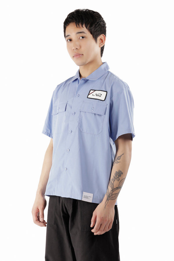 P.a.m. Perks And Mini CLASSIC WORK SHIRT SS-1 BLUE