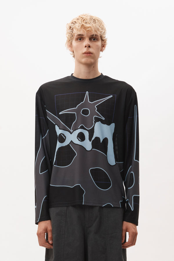 p.a.m. perks and mini CLEAR SIGHTED MTB MESH LS TOP