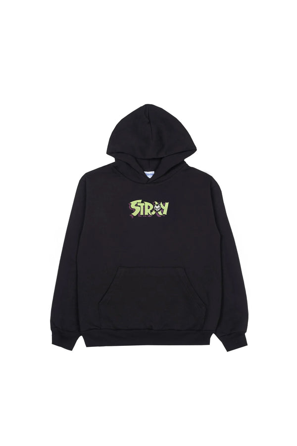p.a.m. perks and mini DEMON HOODIE BLACK