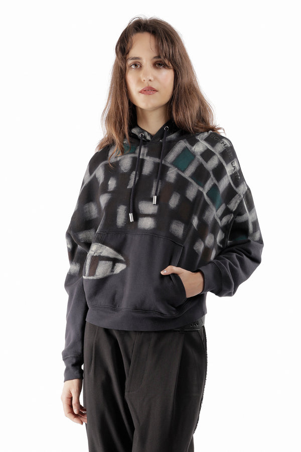 p.a.m. perks and mini ECKHAUS LATTA - HOODY PORCUPINE