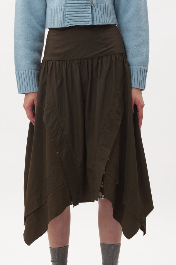 p.a.m. perks and mini EDGE OF TIME DROPWAIST SKIRT