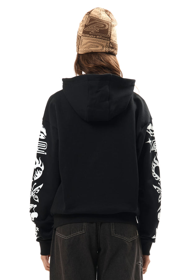 P.a.m. Perks And Mini Elemental Zip-Up Hoodie Black