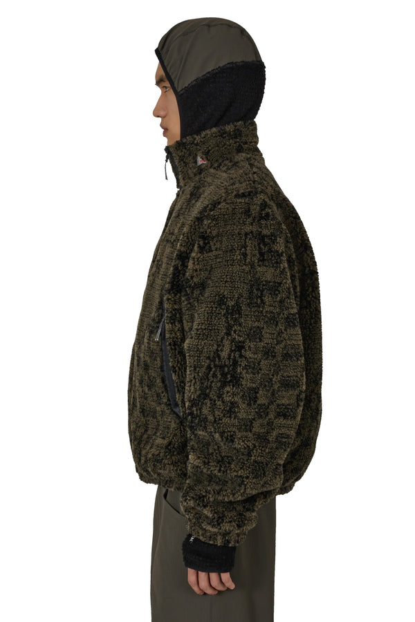 P.a.m. Perks And Mini Ewe Furry Jacket Olive