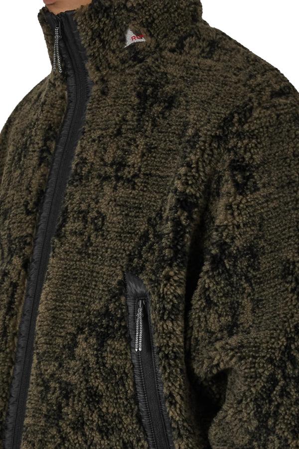 P.a.m. Perks And Mini Ewe Furry Jacket Olive