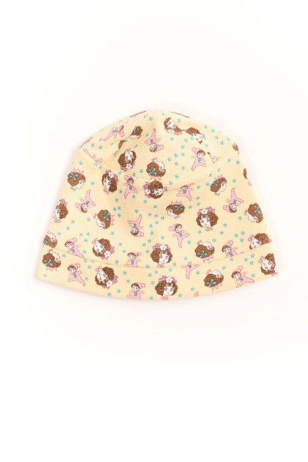 p.a.m. perks and mini GIRL BABY YELLOW BEANIE
