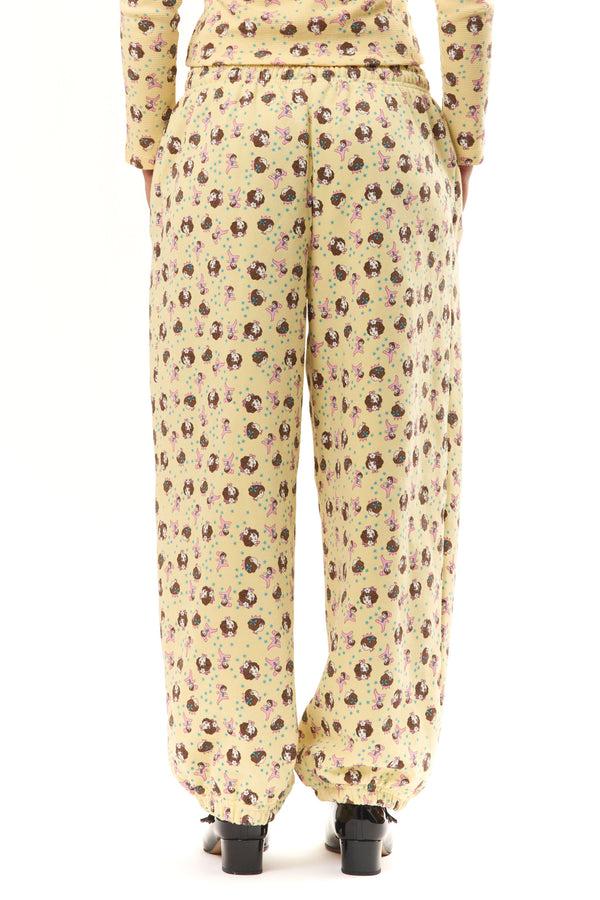 P.a.m. Perks And Mini GIRL BABY YELLOW JOGGERS