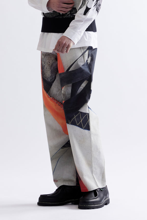 p.a.m. perks and mini GRANITE AOP CINO TROUSER