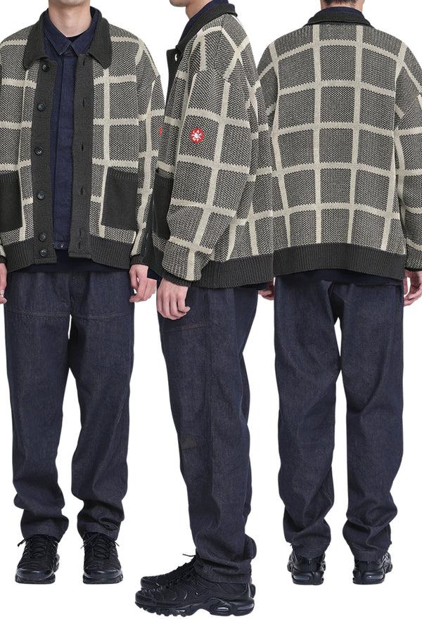 P.a.m. Perks And Mini GRID LOOSE KNIT CARDIGAN