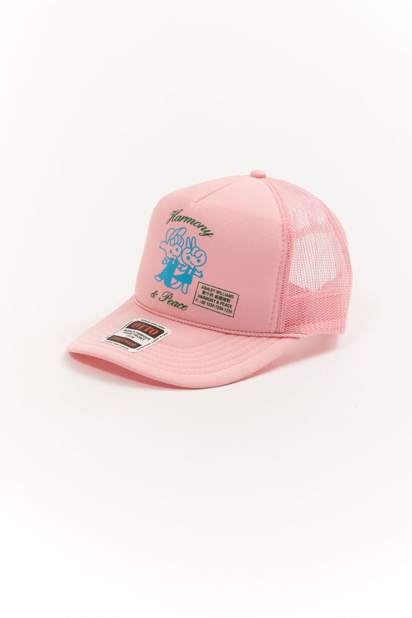 P.a.m. Perks And Mini HARMONY AND PEACE PINK CAP