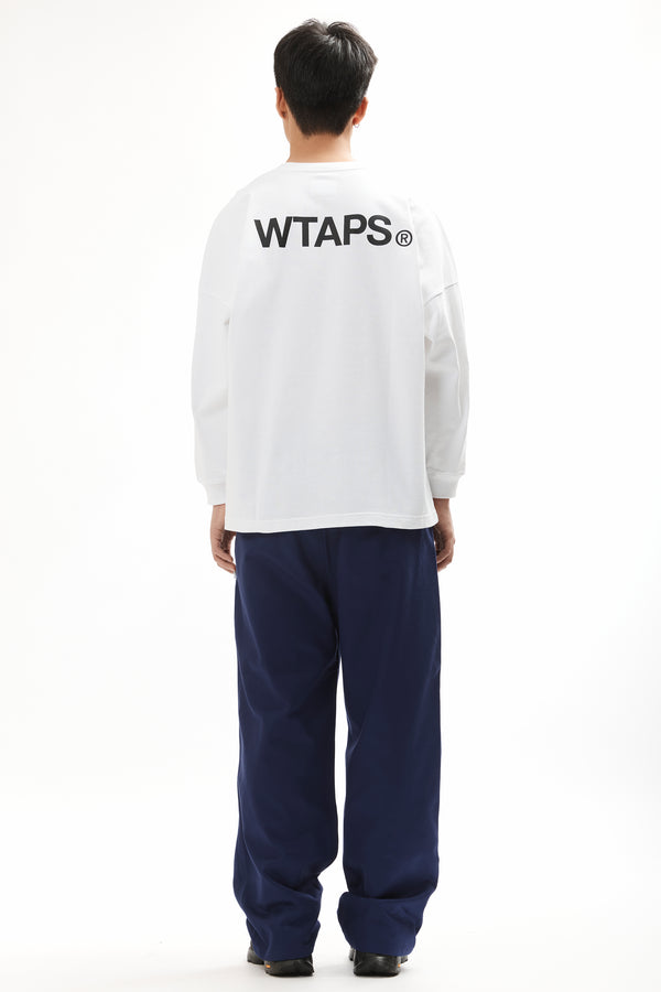 P.a.m. Perks And Mini IDENTITY LS COTTON TEE WHITE