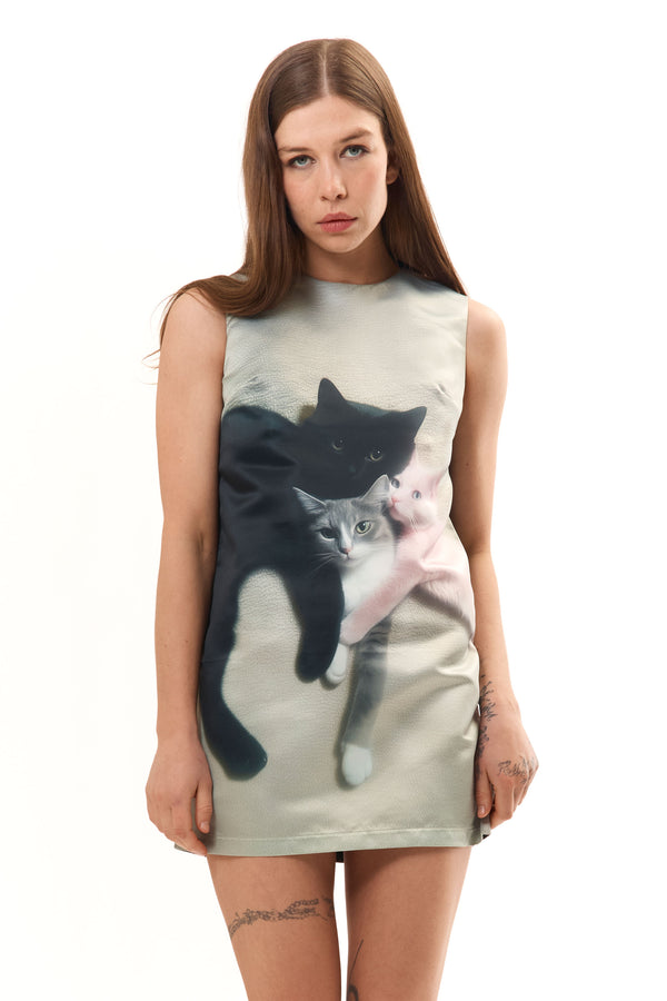 P.a.m. Perks And Mini KITTEN TRIO DRESS