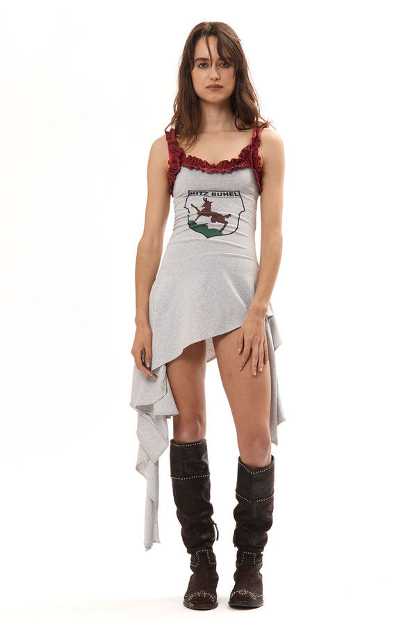 p.a.m. perks and mini KITZBUHEL TANK DRESS GREY