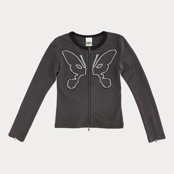 P.a.m. Perks And Mini KOSMIC KISS ZIPPED CARDIGAN