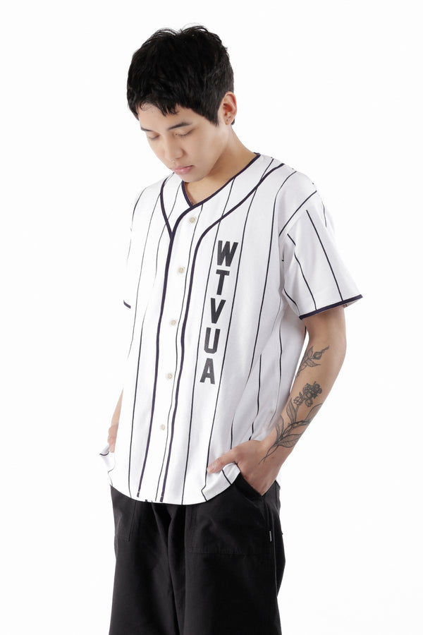 P.a.m. Perks And Mini LEAGUE COTTON SS SHIRT WHITE