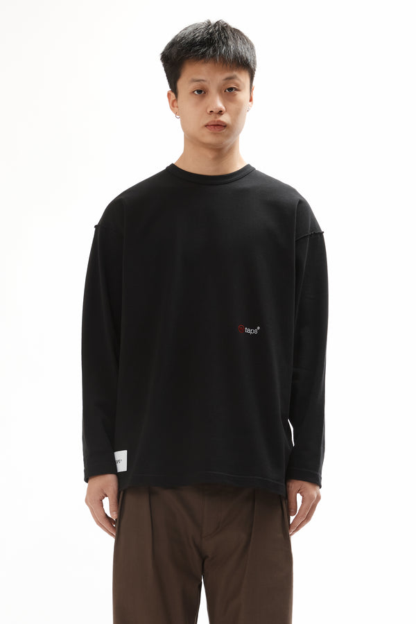 P.a.m. Perks And Mini LIM LS CREWNECK TEE BLACK