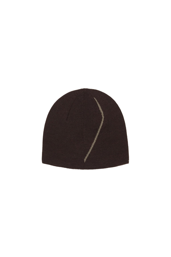 P.a.m. Perks And Mini Logo Wool Beanie Brown