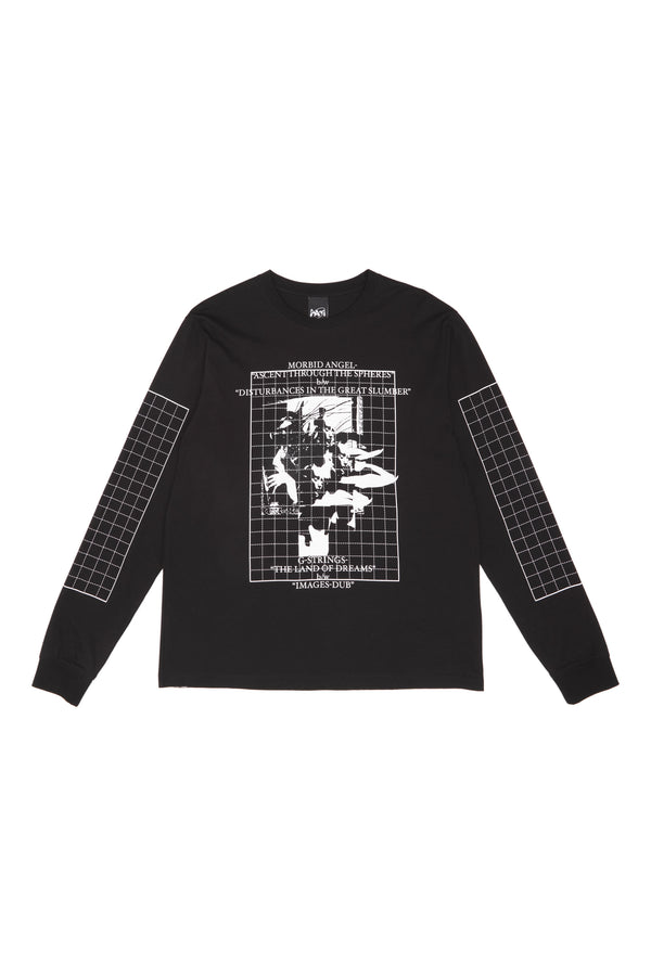 p.a.m. perks and mini LS TEE - GRIDS