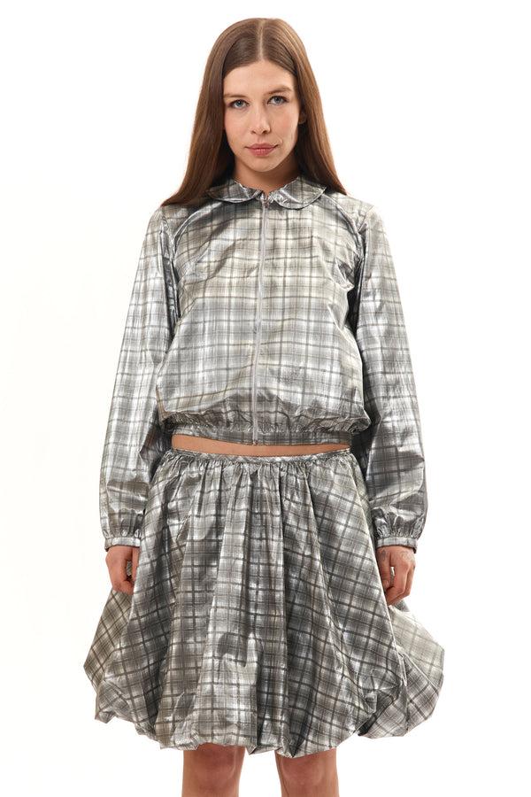 P.a.m. Perks And Mini MELO PUFF SKIRT GREY