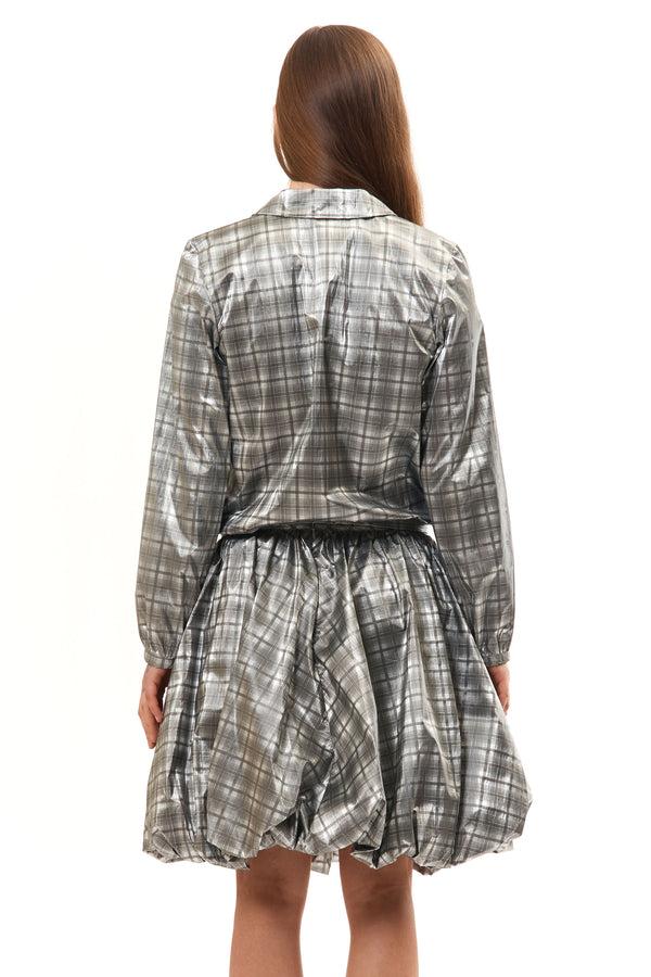 P.a.m. Perks And Mini MELO PUFF SKIRT GREY