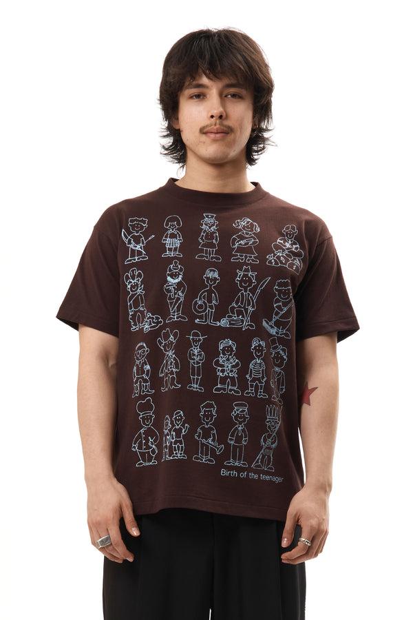 P.a.m. Perks And Mini Occupation Tee Brown