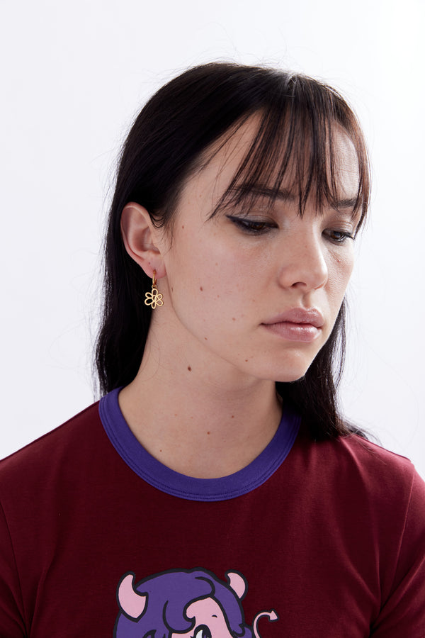 P.a.m. Perks And Mini OUTLINE GESTURE EARRING - GOLD