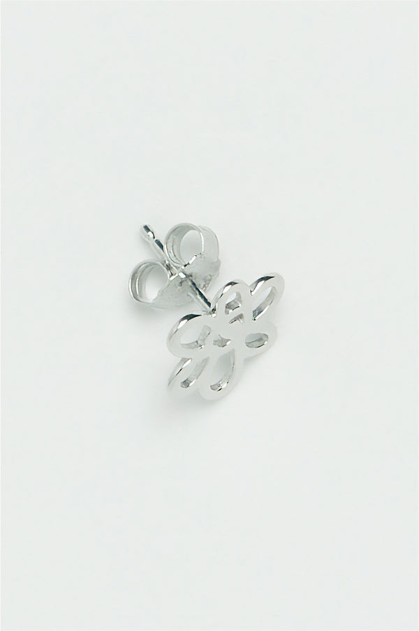 P.a.m. Perks And Mini OUTLINE GESTURE STUD - SILVER