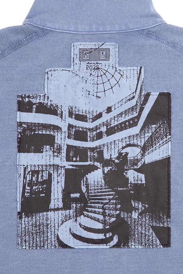 P.a.m. Perks And Mini OVERDYE COTTON JERSEY ZIP UP