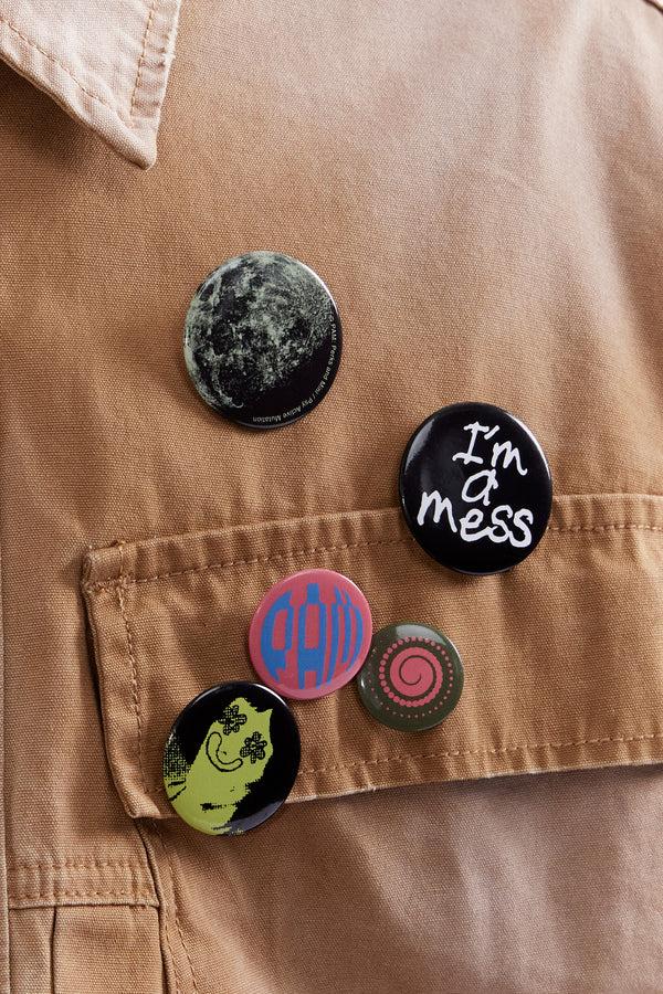 p.a.m. perks and mini P.A.M. LUNACY - BADGE PACK