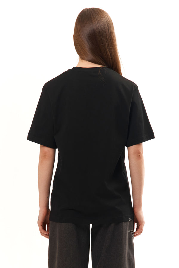 P.a.m. Perks And Mini PAM X WASTE - LOGOS TEE BLACK