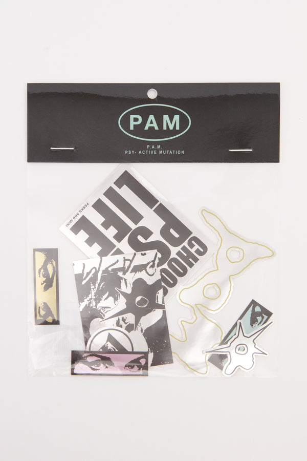 p.a.m. perks and mini PSY LIFE STICKER PACK